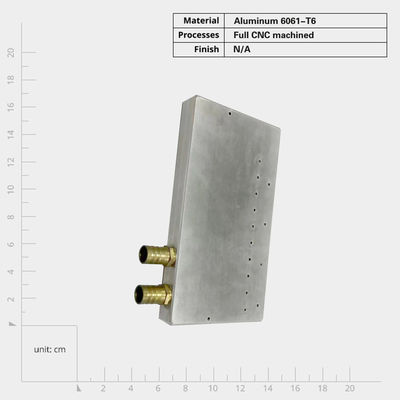 Disque thermique à vis de conduction en aluminium à plaque froide pour divers appareils électroniques