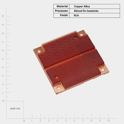 Disque thermique en cuivre pour dissipation de chaleur