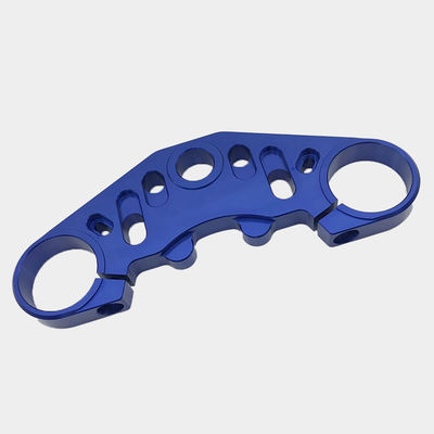 OEM CNC forgeage d'alliage d'aluminium supérieur CNC usinée Motocycle haut triple pinceau haut support de fourchette