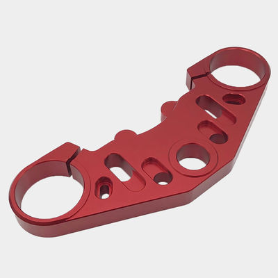 OEM CNC forgeage d'alliage d'aluminium supérieur CNC usinée Motocycle haut triple pinceau haut support de fourchette