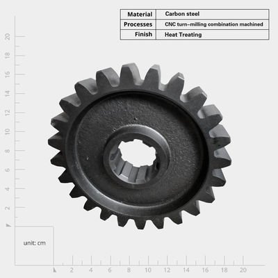 Des engrenages de bélier en acier inoxydable en spirale personnalisés pour l'accessoire de la machine