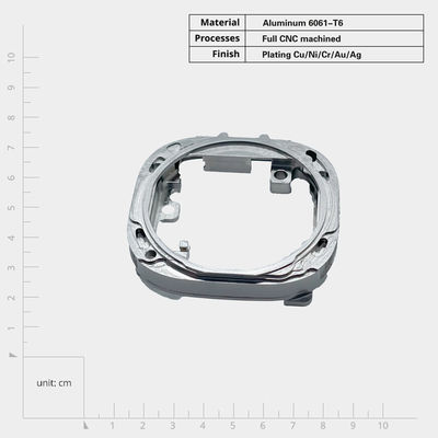 100% d'inspection des pièces moulées en aluminium sur mesure avec un procédé CNC de haute précision