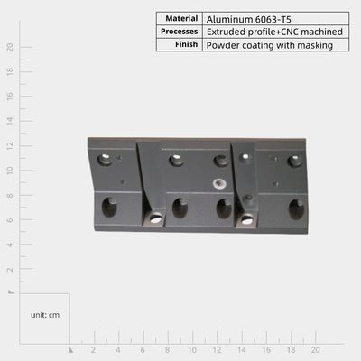 Partie d'usinage de fraisage CNC personnalisée pour équipement de communication Certification RoHS