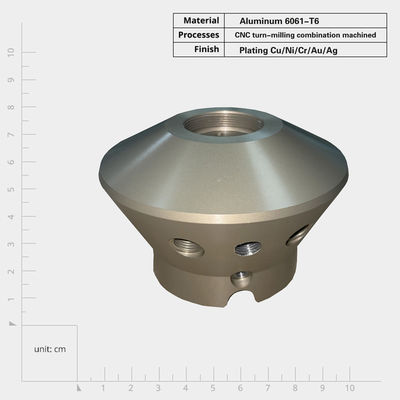 Pièces usinées CNC de précision avec un renforcement de la serrure et de la douceur de surface