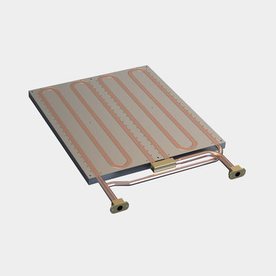 Disque thermique à plaque froide en aluminium à vis pour un transfert de chaleur optimisé