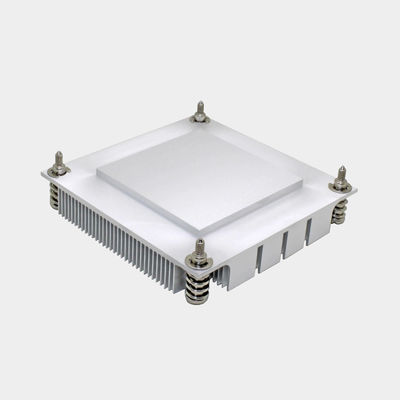 Disque thermique de serveur CPU à haute puissance avec conception de nageoire décalée et faible résistance thermique