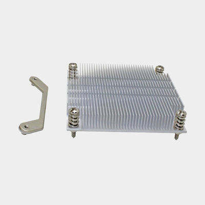 Disque thermique de serveur CPU à haute puissance avec conception de nageoire décalée et faible résistance thermique