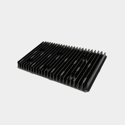 Disque thermique en aluminium anodisé à fonderie sous pression pour pièces métalliques personnalisées