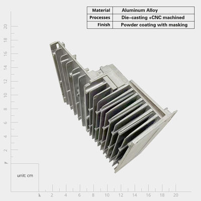 Casting sous pression OEM Pièces détachées en aluminium et en zinc Processus de fabrication de haute précision