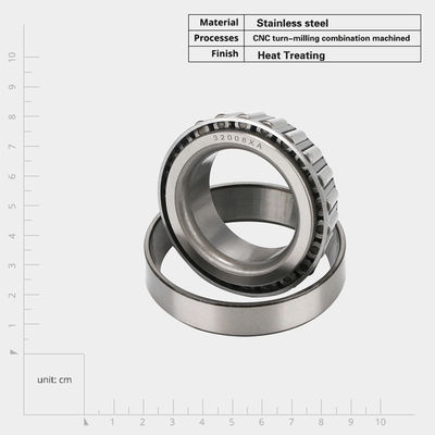 Parties usinées de précision, roulements à rouleaux coniques pour machines à forer CNC