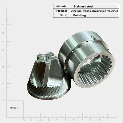 Parties usinées CNC de précision pour la fabrication de métaux Aluminium cuivre inoxydable Titane acier