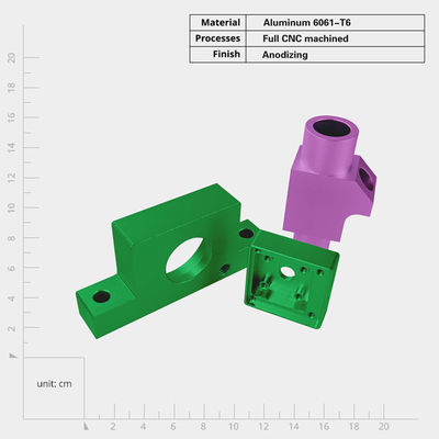 Pièces de machines d'ingénierie CNC de précision avec tolérance de 0,001 mm