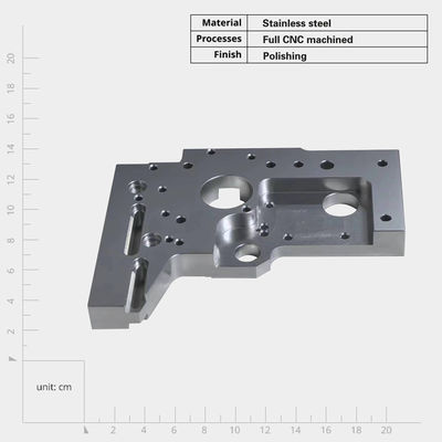 Pièces de broyeur de surface usinées CNC sur mesure avec tolérance de broyage -0,001 mm